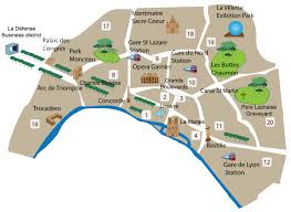 The rive droite, or the right bank is a more upscale side of the seine. Paris Main Districts Paris Map France Just For You