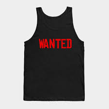 Red Dead Redemption Wanted Tank Top With Images Tank Tops Tops Tank Top Fashion