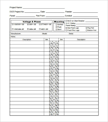 Apart from these, there are residential electrical panel schedule templates as well as the panel board schedule template that is very popular among the professionals in the electrical industry. Doc Pdf Free Premium Templates Printable Label Templates Breaker Box Labels Circuit Breaker Panel