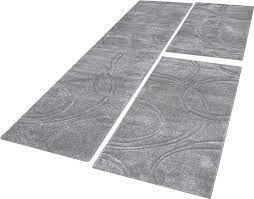 Diese unterschiedlichen produkte gibt es in zahlreichen varianten und designs. Bettumrandung Teppich Einfarbig Mit Handgearbeitetem Konturenschnitt Uni Grau Ebay