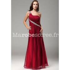 Taille haute sous la poitrine avec. Magnifique Robe De Soiree Longue Une Bretelle Asymetrique Rouge Framboise Pas Cher Pour Maria Robe Longue Pour Mariage Robe Cocktail Longue Robe Soiree Mariage