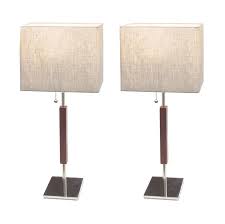 Modern Bedside Table Lamp Narrow Footprint Rectangular Linen Etsy Modern Bedside Table Modern Bedside Bedside Table Lamps