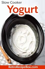 Slow Cooker Yogurt In 2020 Slow Cooker Recipes Dessert Crock Pot Desserts Crockpot Dessert Recipes