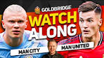 MAN CITY vs MAN UNITED LIVE Watchalong With Mark ... - YouTube