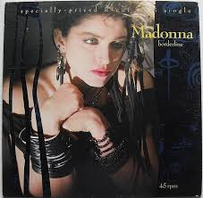 1983 MADONNA Borderline 12 inch single album vinyl record A