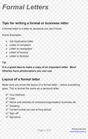 Business Letter Formal Format Business Letter Hd Png Download 2480x3508 2113521 Pngfind