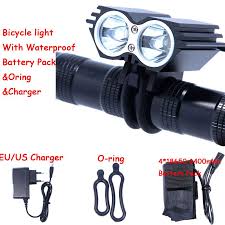 3000 Lumens 2 En 1 Phare Xm L T6 Led Velo Lumiere Lumiere De Velo Lampe Batterie Chargeur Livraison Gratuite Fahrrad Licht Licht Lampe Fahrrad