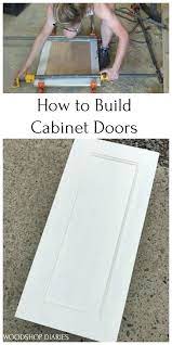 How To Make Diy Cabinet Doors Without Fancy Router Bits Diy Cabinet Doors Building Cabinet Doors Wood Cabinet Doors