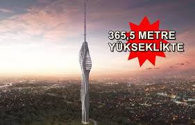 Deniz seviyesinden itibaren 587 metre. Camlica Tv Radyo Kulesi Insaatinda Son Durum Baret Dergisi