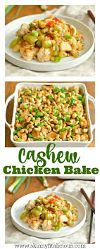 Double these for more or make half for less servings. This Cashew Chicken Bake Is A Simple One Dish Dinner Packed With Protein And Vegetables A Hea Healthy Low Calorie Meals Healthy Cooking Heart Healthy Recipes