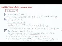 Check spelling or type a new query. Rezolvare Bac 2017 Toamna Matematica M1 M2 M3 Mate Info Stiinte Tehnologic Pedagogic Youtube