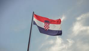 Flaga państwowa wykonana w skali 5:8. Chorwacja Flaga