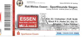 Die vorfreude bei arminia bielefeld auf das erste bundesligaspiel nach 4137 tagen ist empfindlich getrübt worden. All Red Now Rot Weiss Essen The Itinerant Football Watcher