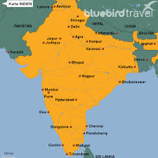 Auf dem mehrangarh fort, jodhpur, indien. Stepmap Karte Indien Landkarte Fur Indien