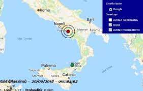 Registrate dieci scosse nell'arco della notte con l'evento di maggiore intensità alle 4.08 di magnitudo 1.9 con epicentro nell'area di agnano pisciarelli, nelle immediate vicinanze del vulcano solfatara, a una profondità di 2mila e 100 metri. Terremoto Oggi Campania 20 Giugno 2018 Scossa M 3 1 In Provincia Di Salerno Dati Ingv