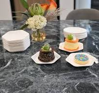 Wholesale Hexagon Compostable Palte Sugarcane Bagasse Dishes ...