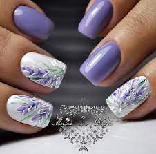 Manikyur Video Uroki Art Simple Nail Bride Nails Lavender Nails Nail Art Designs