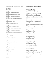 Check spelling or type a new query. Lirik Lagu Kembali Pulang Dan Chord Ukulele