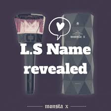 Monsta x official lightstick ver. Mx Lightstick S Name Revealed Monbebe Amino