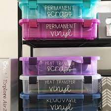 Cricut Vinyl Storage So Neat And Clean The Fonts By Violet Cricut Craft Room Cricut Vinyl Storage Craft Room