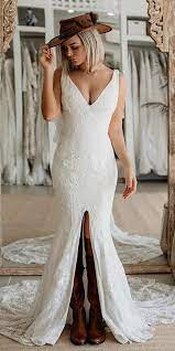 24 Lace Boho Wedding Dresses To Inspire You Wedding Dresses Guide Wedding Dresses Lace Country Wedding Dresses Boho Wedding Dress Lace