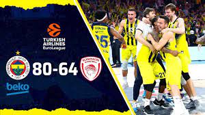 Armani exchange milano'yu muhteşem bir dönüşle geçen fenerbahçe beko, turkish airlines euroleague 28. Fenerbahce Beko 80 64 Olympiakos Euroleague Sampiyonluk Maci Youtube