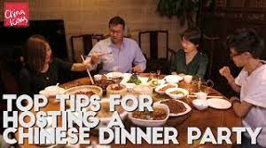 Homemade takeout dinner party menu Top Tips For Hosting A Chinese Dinner Party A China Icons Video Youtube