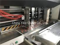 Fully Automatic Flexo Printer Slotter Die-Cutter Stacker Machine Used for  Corrugated Cardboard