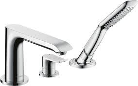 Shield muro 3 hole bath mixer taps with shower handset. Metris Bath Mixers 2 Functions Chrome Item No 31190000 Hansgrohe Int