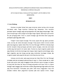 Proposal skripsi diajukan untuk memenuhi salah satu syarat meraih gelar sarjana ekonomi jurusan akuntansi pada fakultas ekonomi dan bisnis islam uin alauddin makassar oleh: Doc Proposal Penelitian Baru Septi Anugraheni Academia Edu