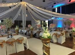 Draping the ceiling with fabric can create a fairytale look, making your event a memorable one. Freestanding Ceiling Drape Kit Sandra Chair Covers