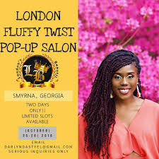 3040 highlands parkway se suite g. Londonfluffytwisthair Pop Up Salon Is Coming To Smyrna Georgia Read Flyer For Details Londonfluffytwistpopup S Twist Pop Twist Hairstyles Salons