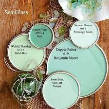 Sea Glass Paint Colors Via Bhg Com