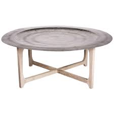 Laide Silver Tray Coffee Table Coffee Table Round Coffee Table Coffee Table Tray