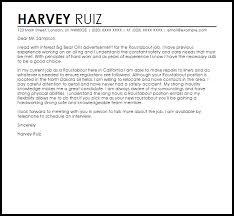Roustabout Cover Letter Sample Cover Letter Templates Examples