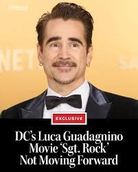 Sgt. Rock,' DC Studios' action war movie based that was to shoot this  summer, will no longer move forward, sources tell THR. Colin Farrell was  set to play the titular DC Comics
