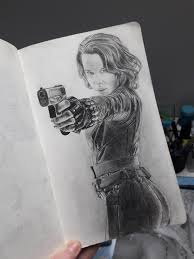 It's mainly dominated by men, but there have. A Drawing Of Black Widow I Did On The Bus Yesterday Drawing