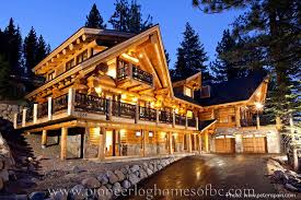 For many clients, acquiring a lot to build on is the first step. Custom Log Homes Picture Gallery Log Cabin Homes Pictures Bc Canada Log Homes Log Cabin Homes Timber House