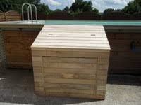 Coffre Technique En Bois Pour Piscine
