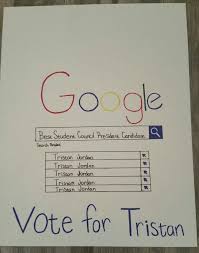 Student Council President Google Poster Idea Student Council Campaign Student Council Campaign Posters Student Council Posters