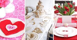 In a month we'll celebrate the most romantic holiday of the year! 20 Utmost Beautiful Valentine S Day Table Settings To Charm Your Special One Cute Diy Projects