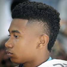 Men with naturally curly afro hair are lucky to try this high top fade hairstyle aka boxed hair cut. Black Taper Fade Haircuts For Guys Fade Haircut Taper Fade Haircut Mens Haircuts Fade