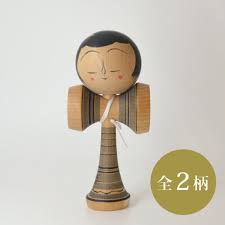 伝統こけしけん玉白水 楽ギフ 包装 こけし けん玉 伝統