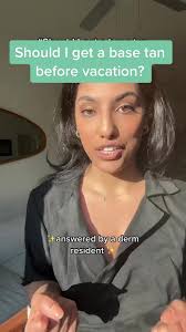 Base tan, schmase tan. #tanning #summer #sun #sunexposure #themoreyouknow  #skinnerd #dermatology #dermatologist #dermdoctor #dermresident #skintok  #desidoctor #fyp #fypシ