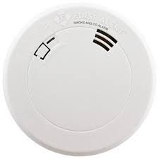 Smoke alarm 10 year battery. First Alert Prc700v Battery Powered Slim Smoke Carbon Monoxide Detector With Voice Location And Photoelectric Sensor Target