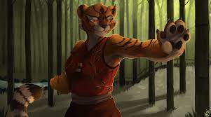 Fanart with Tigress from 