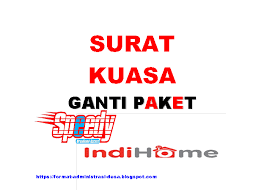 Cara mengubah kata sandi indihome alcatel. Surat Kuasa Penggantian Paket Indihome Upgrade Downgrade Format Administrasi Desa