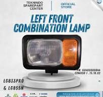 Spare Part Excavator Left Front Combination Lamp Type Model: Wheel Loader  Lonking LG833 Pro & LG855N