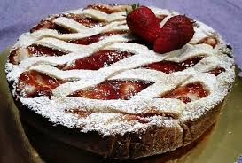 Programmare bene un invito a pranzo o a cena. Crostata Con Ricotta Mascarpone E Confettura Di Fragole Cucinato E Mangiato
