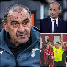 L'allenatore Maurizio Sarri ha lanciato una sfida diretta all'AC Milan:  “Distruggeremo il Milan e metteremo fine alla loro serie positiva. Vediamo  se questa volta la Serie A e gli arbitri riusciranno ancora